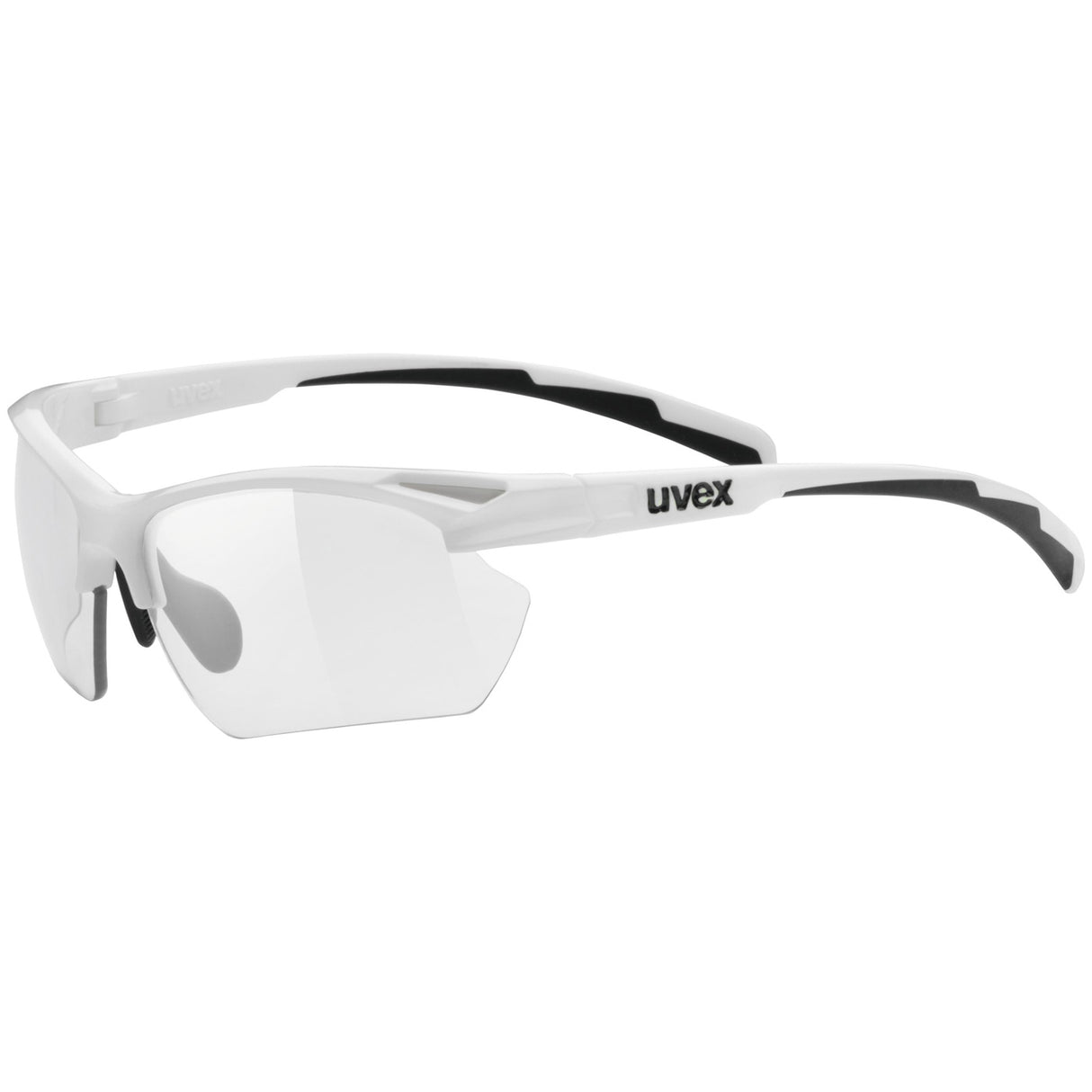 Occhiali Uvex Sportstyle 802 V Small - White Variomatic smoke - P