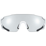 Uvex Sportstyle 804 V glasses - White Variomatic smoke