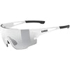 Uvex Sportstyle 804 V glasses - White Variomatic smoke