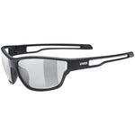 Uvex Sportstyle 806 V glasses - Black mat Variomatic smoke