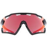 Occhiali Uvex Sportstyle 228 Set - Black mat mirror red - H