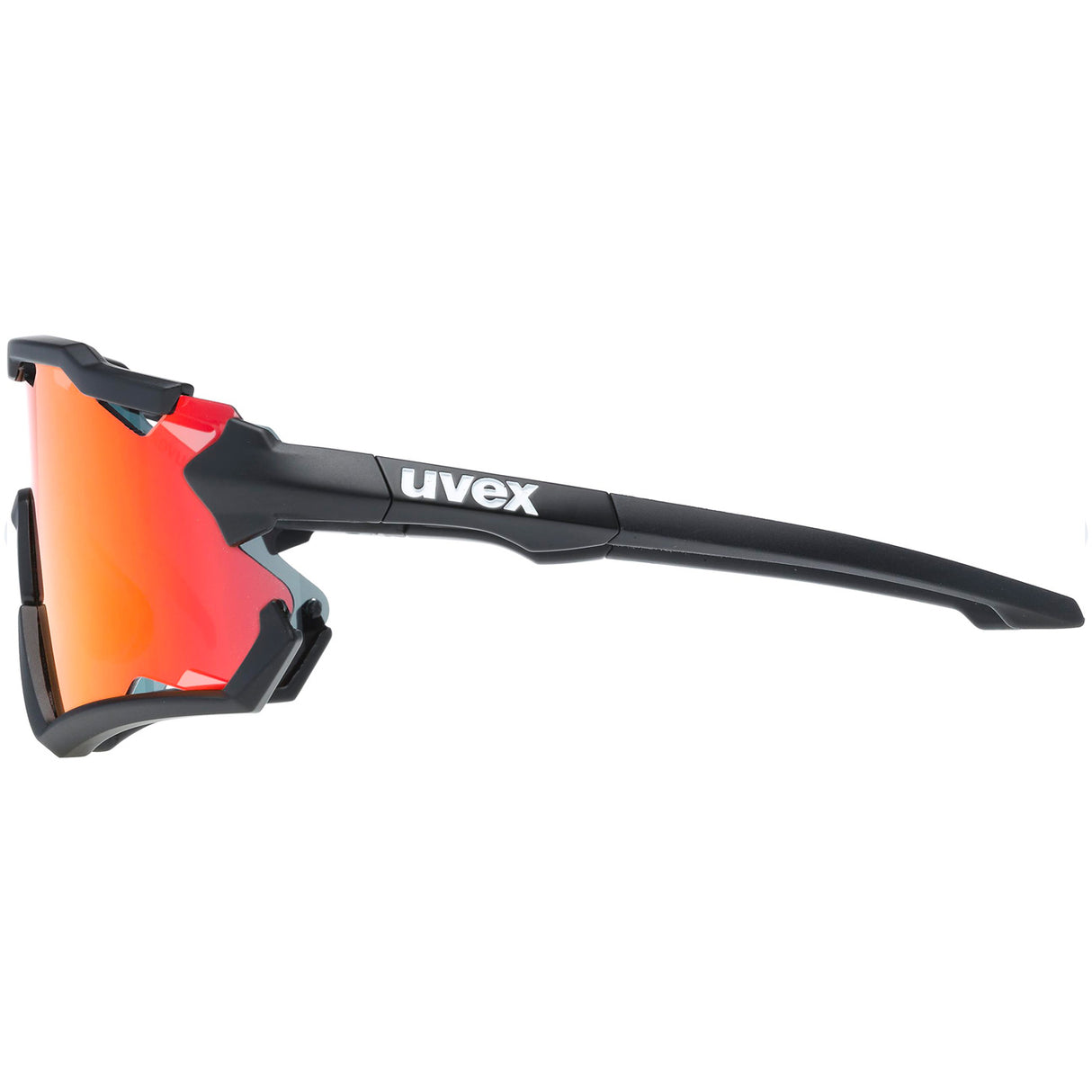 Occhiali Uvex Sportstyle 228 Set - Black mat mirror red - I