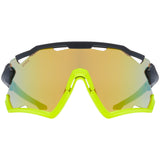 Occhiali Uvex Sportstyle 228 - Black yellow mirror yellow - F