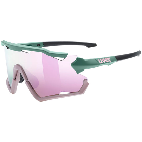 Uvex Sportstyle 228 brille -  Moss rose mirror rose