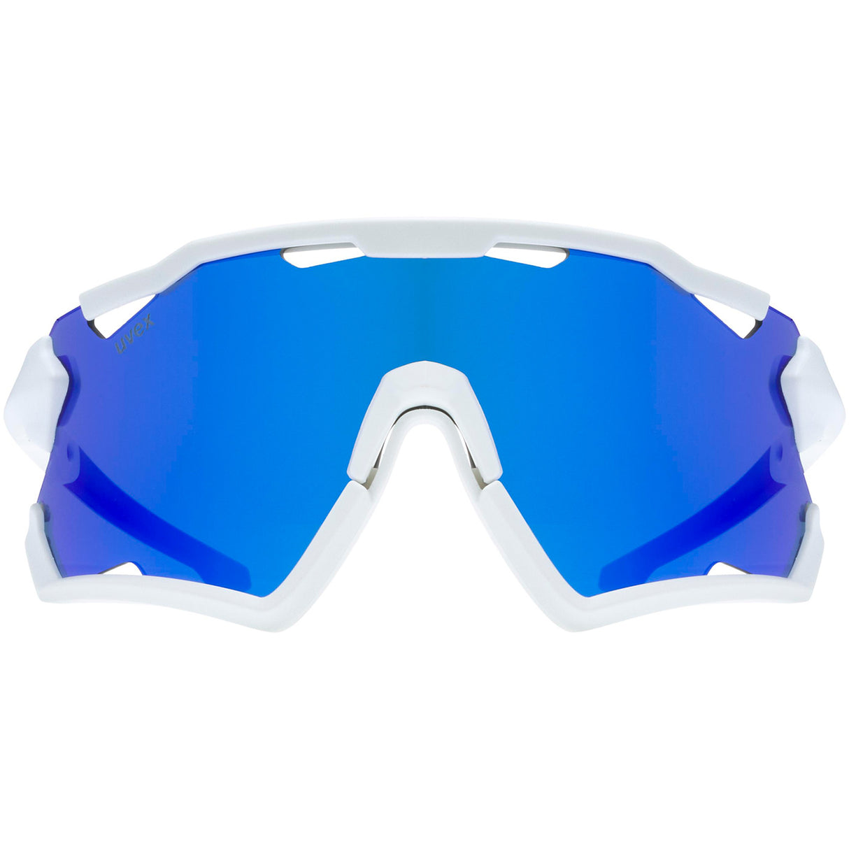 Occhiali Uvex Sportstyle 228 Set - White mat mirror blue - M