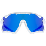 Occhiali Uvex Sportstyle 228 Set - White mat mirror blue - M