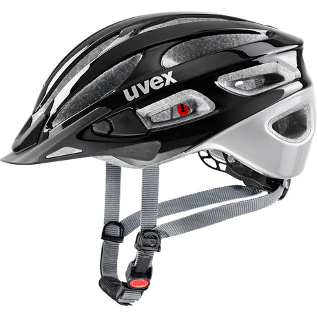 Casco Uvex True - Nero silver - B