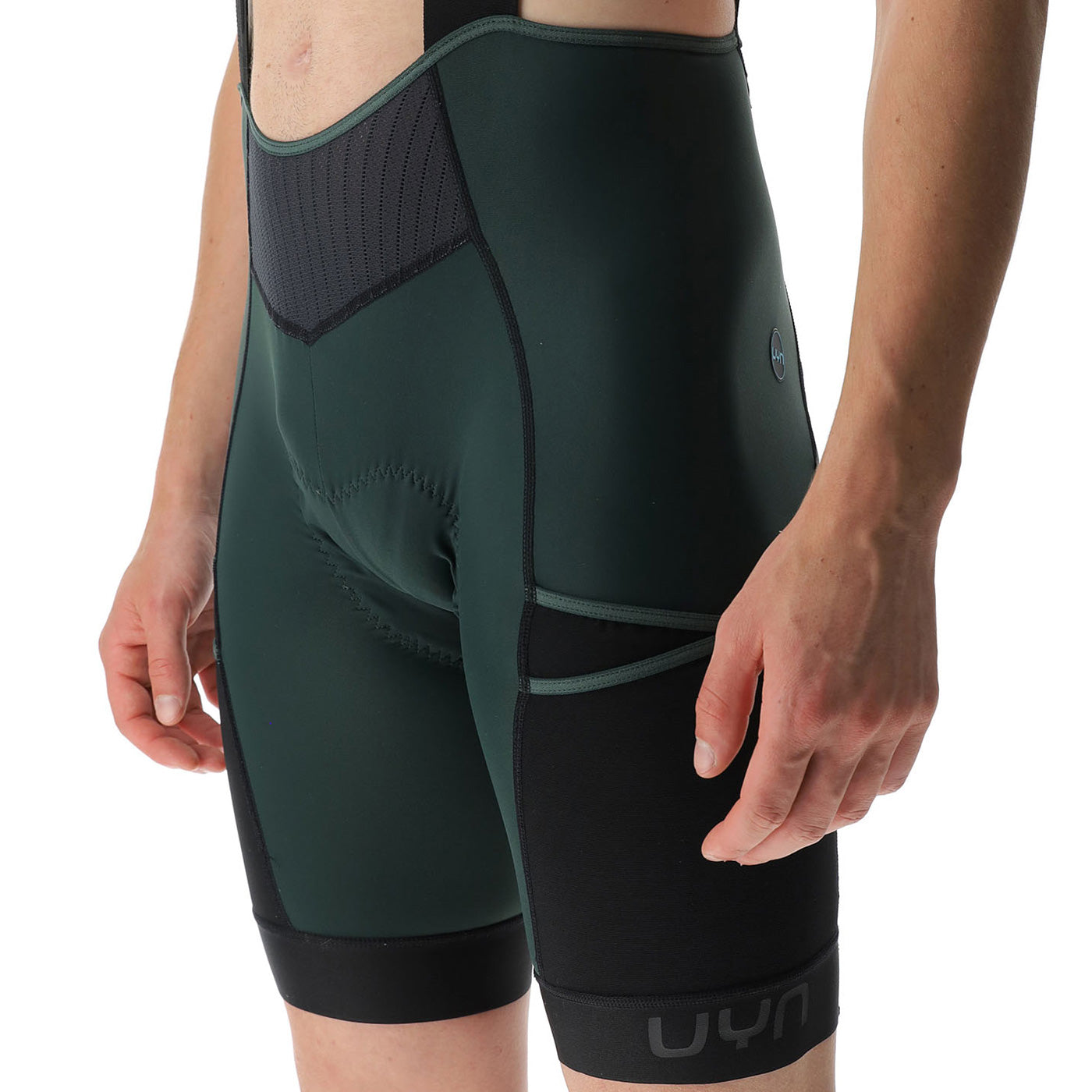 UYN Adventour Cargo bib shorts Green All4cycling