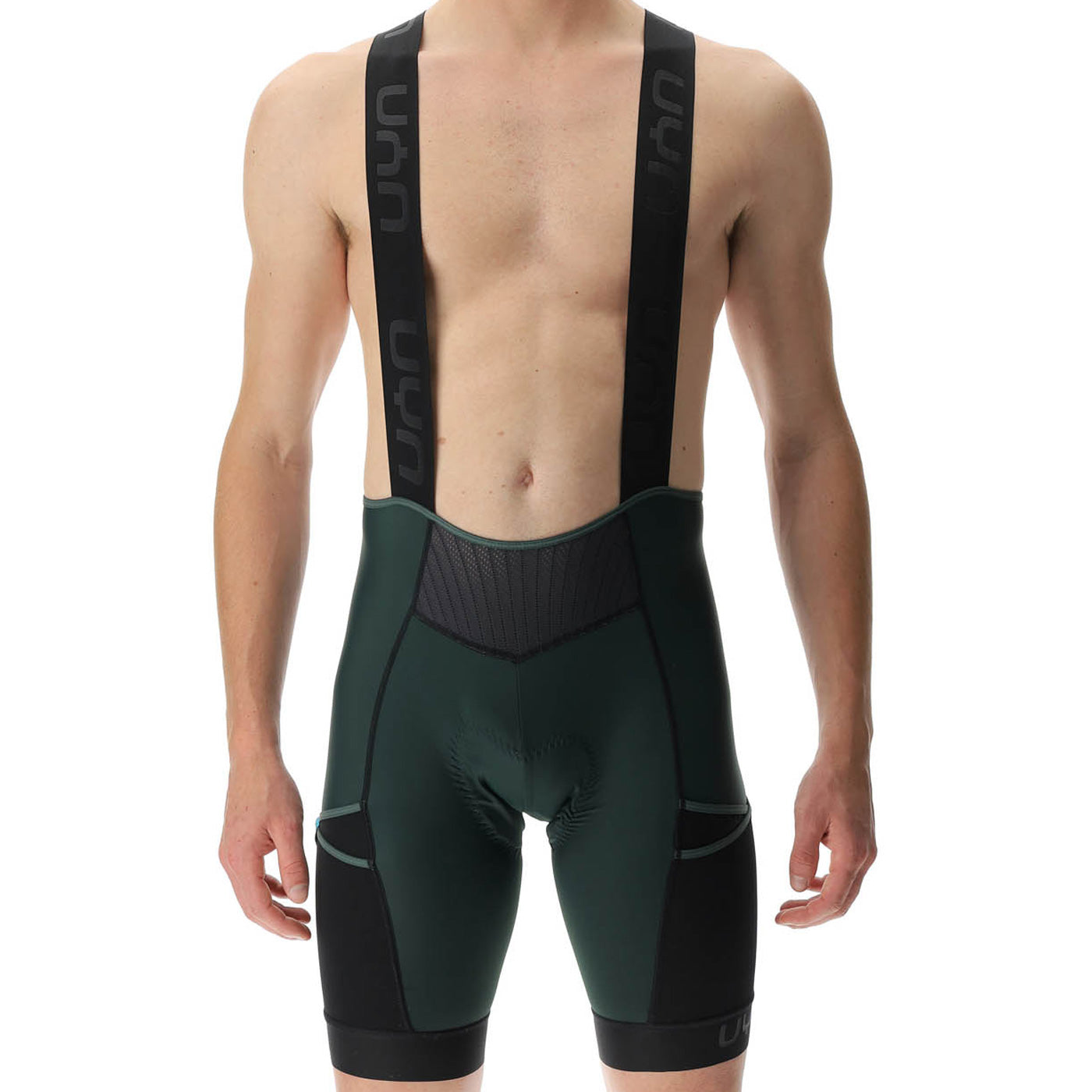 UYN Adventour Cargo bib shorts Green All4cycling