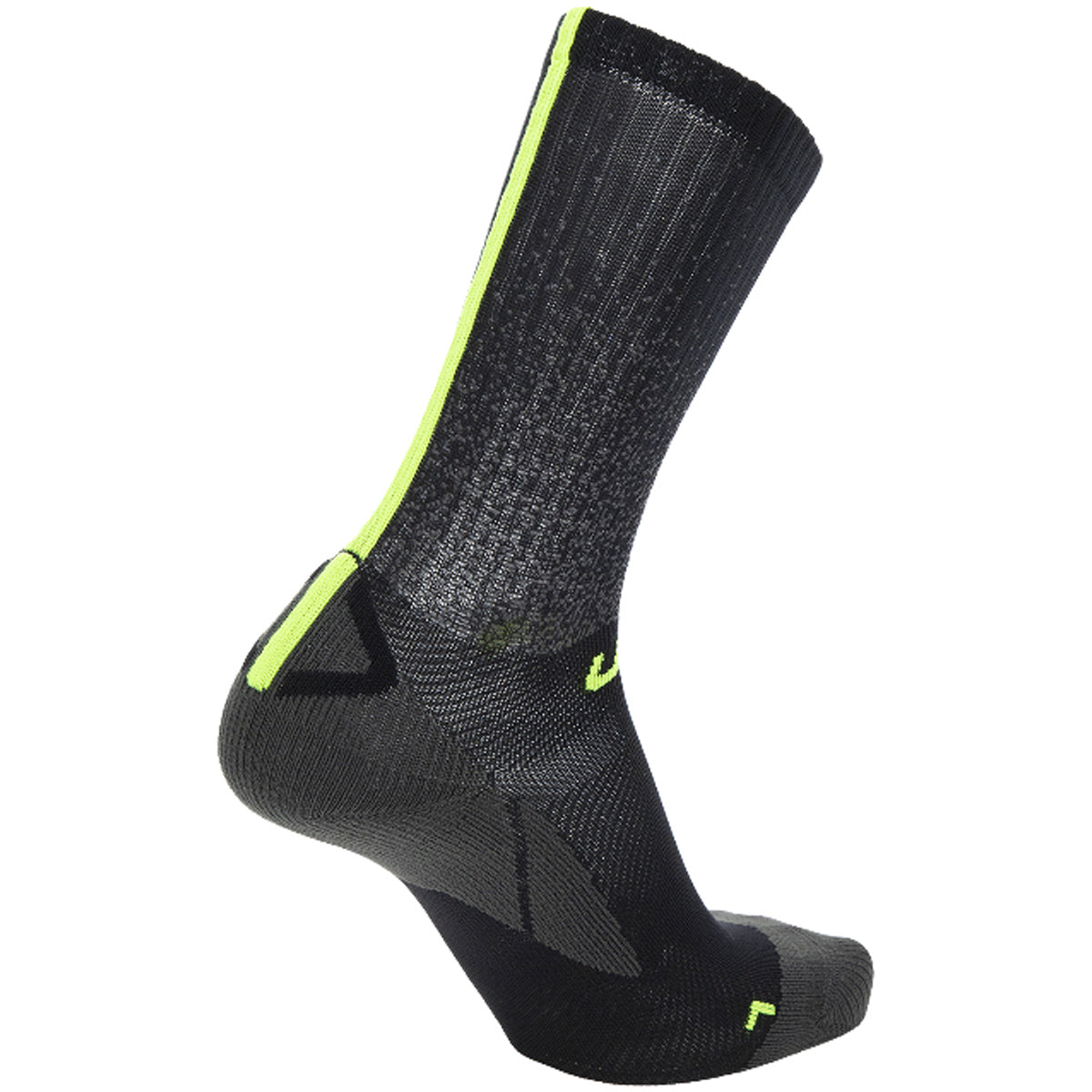 UYN Cycling Aero socks Black yellow All4cycling