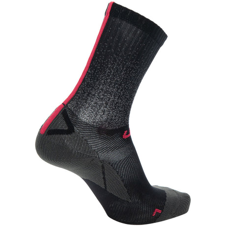 Calze donna UYN Cycling Aero - Nero rosa - P