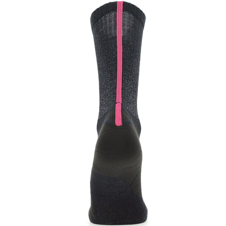 Calze donna UYN Cycling Aero Winter - Nero rosa - L