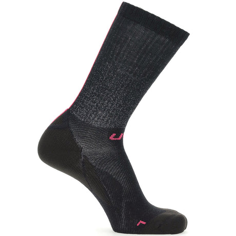 Calze donna UYN Cycling Aero Winter - Nero rosa - I