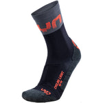Calcetines UYN Cycling Light - Negro gris