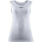 UYN Energyon women sleeveless base layer - White