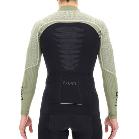 Maglia maniche lunghe UYN Granfondo - Nero verde - L