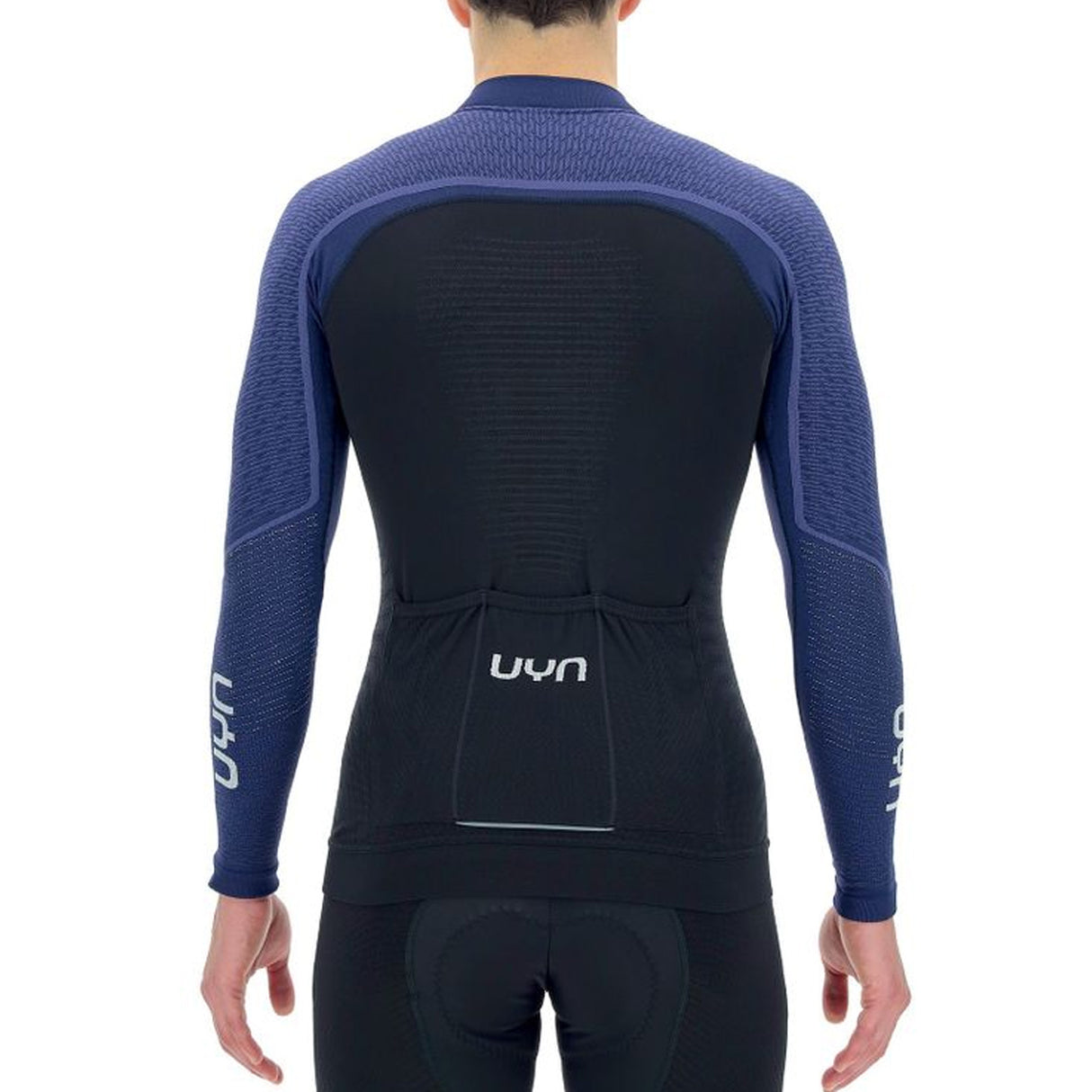 Maglia maniche lunghe UYN Granfondo - Nero viola - M