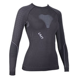 Maglia intima maniche lunghe donna UYN Visyon - Grigio bianco