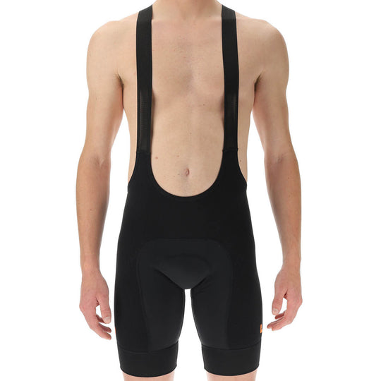 UYN Ridemiles tragerhose - Schwarz orange