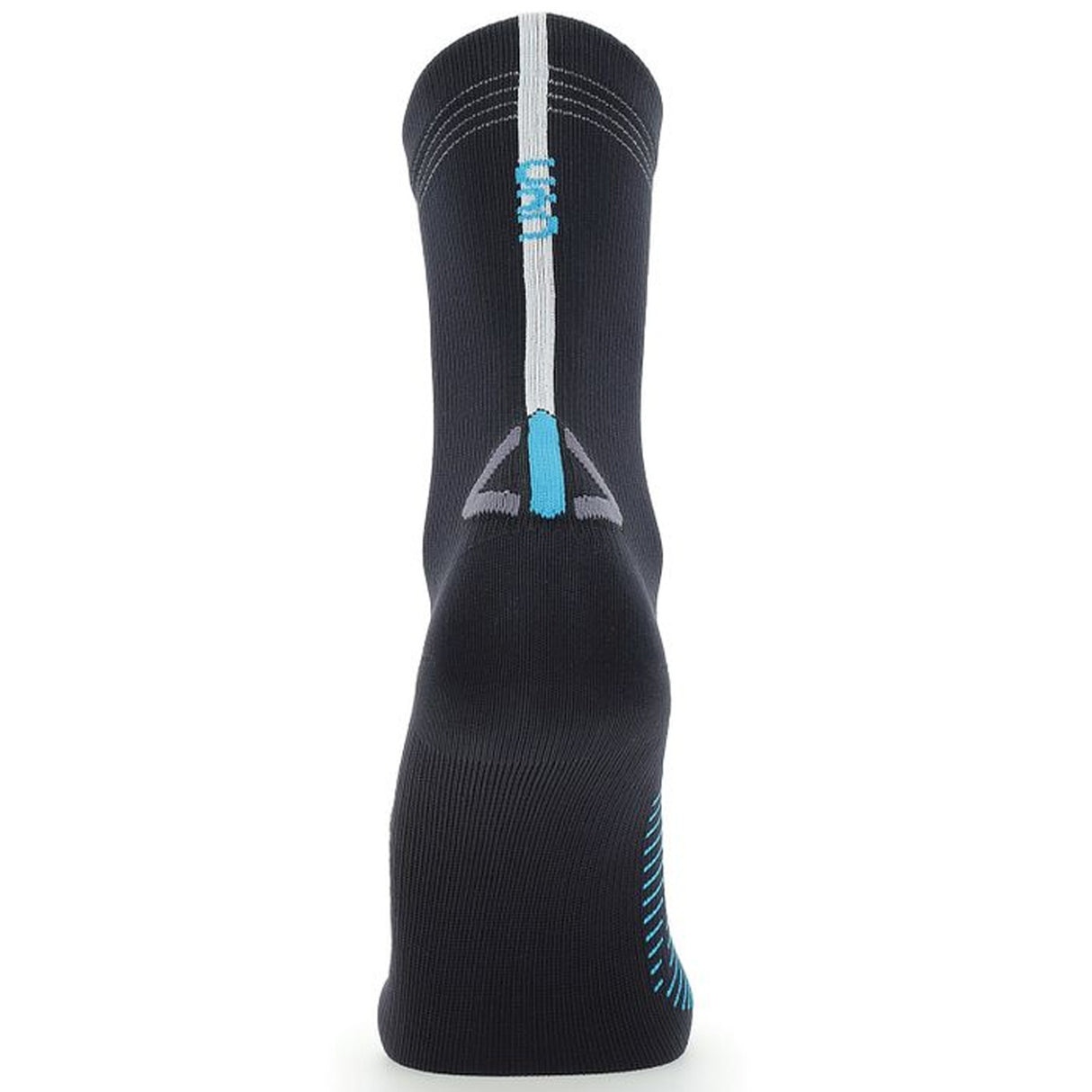 Calze donna UYN Cycling Aero Winter - Nero bianco - H