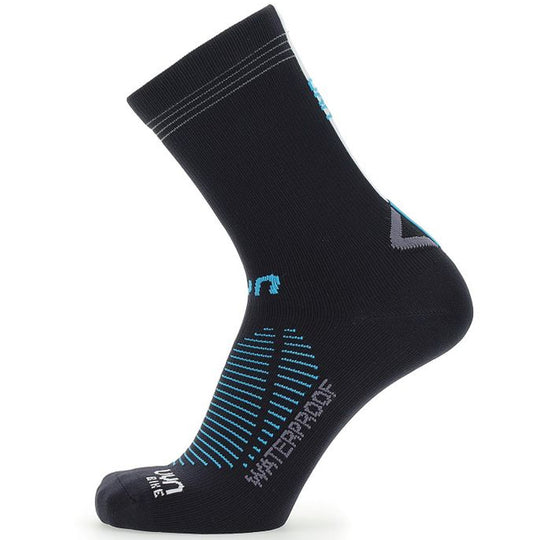 UYN Cycling Aero Winter frau socken - Schwarz weiss