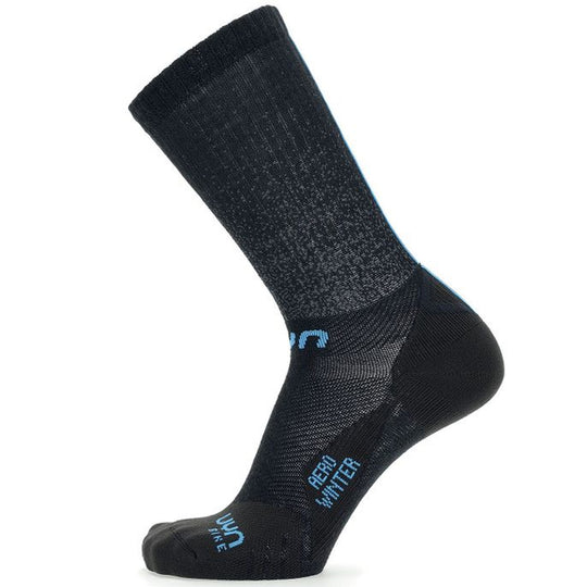 UYN Cycling Aero Winter socken - Schwarz blau