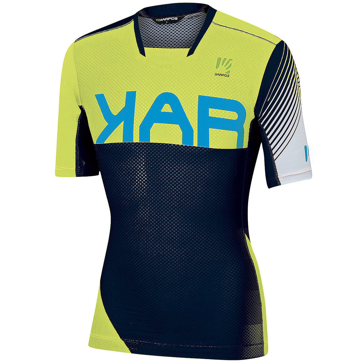 Maglia Karpos Verve Tee - Nero giallo