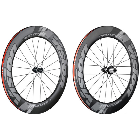 Vision Metron 81 SL Disc TL Centerlock wheels - Black