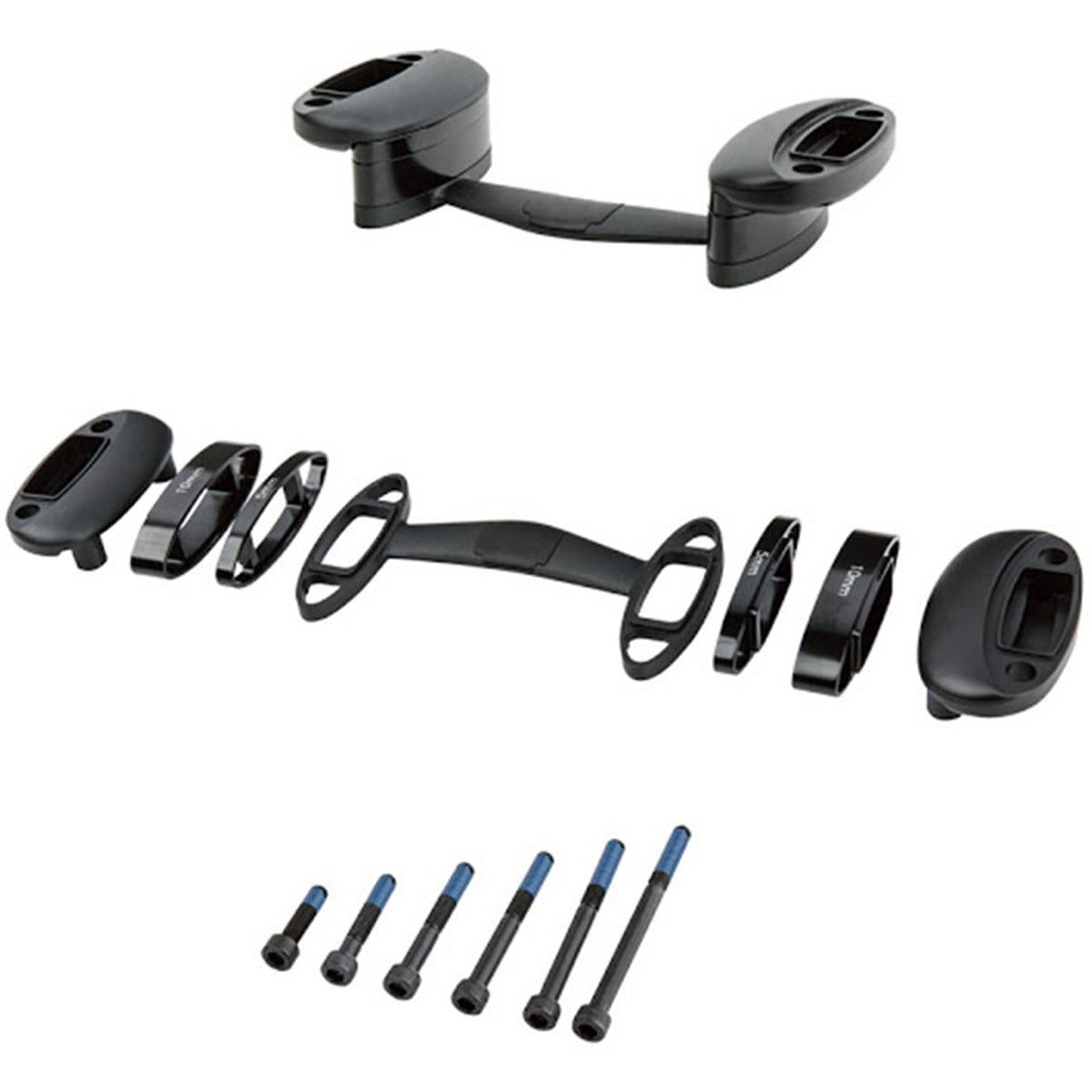 Kit spessori distanziali + Ponte TriMax CARBON SI V17