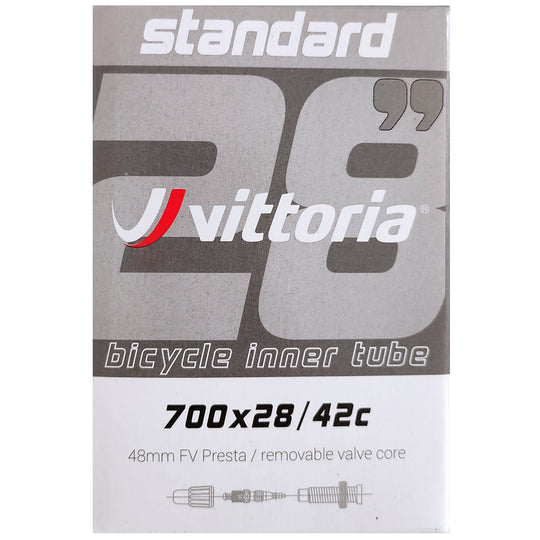 Chambre a air Vittoria Standard 700x28/42 - Valve 48 mm