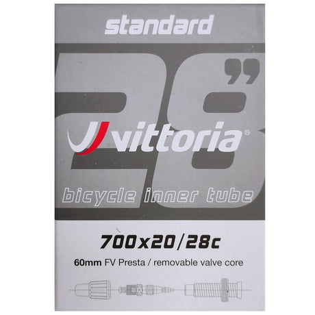 Camera d'aria Vittoria Standard 700x20/28 - Valvola 60 mm - N