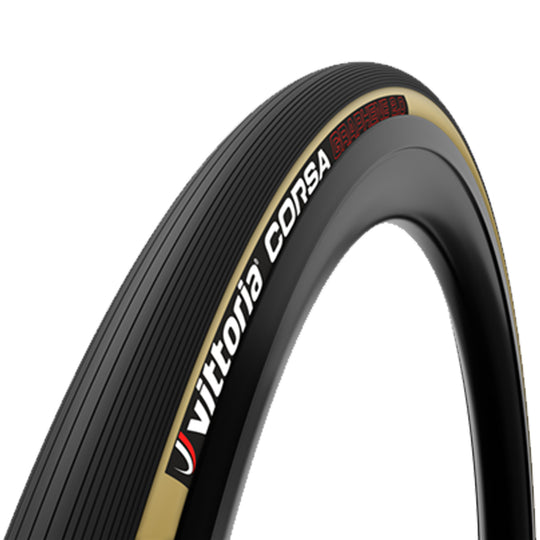 Tubolare Vittoria Corsa Graphene 2.0 700x23 - Nero para