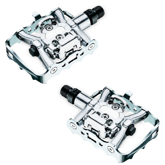 VP X82 Dual Function Pedals - Silver