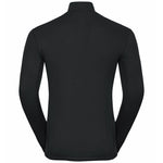 Odlo Active Zip Warm Eco base layer long seeve jersey - Black