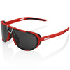 Lunettes 100% Westcraft - Soft Tact Red Black Mirror
