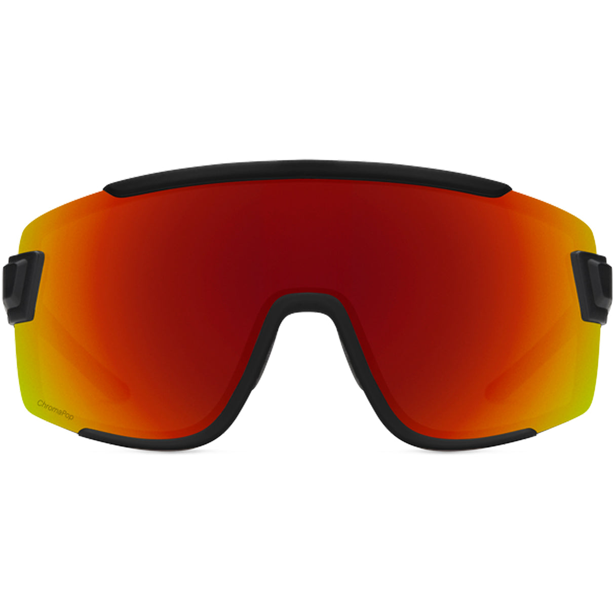 Occhiali Smith Wildcat - Nero opaco rosso - E