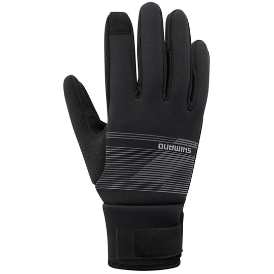 Guanti invernali Shimano Windbreak Thermal - Nero grigio