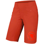 Endura Singletrack Lite Shortfit woman shorts - Red