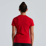 T-Shirt donna Specialized Wordmark - Rosso