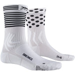 Calze X-Socks Bike Race - Bianco dots