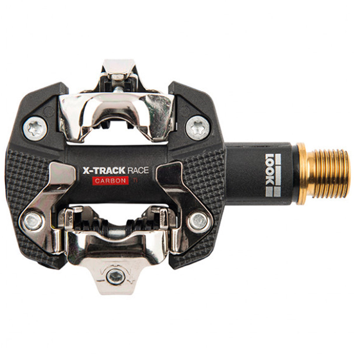 Pedali Look X-Track Race Carbon TI - Nero