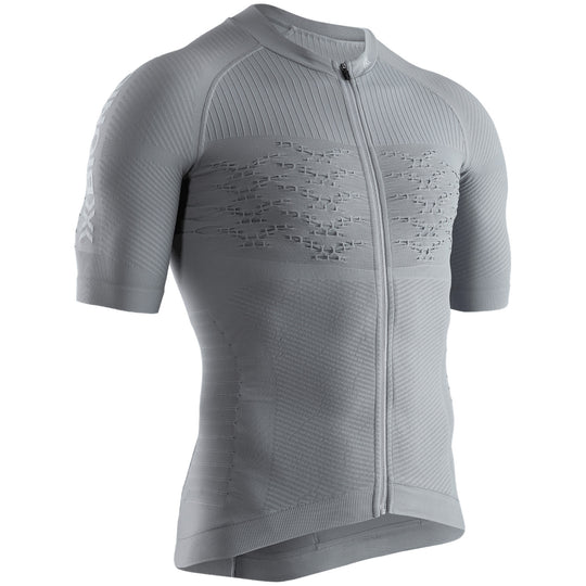 X-Bionic Effektor 4.0 Bike Zip trikot - Grau