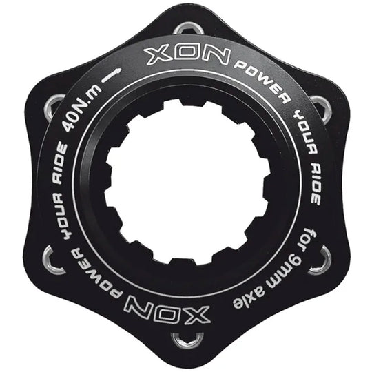 Adaptateur d'axe traversant Xon Disco Center Lock - 9 mm